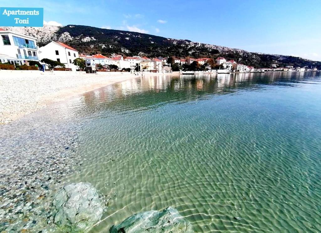 Apartments Toni Baška Buitenkant foto